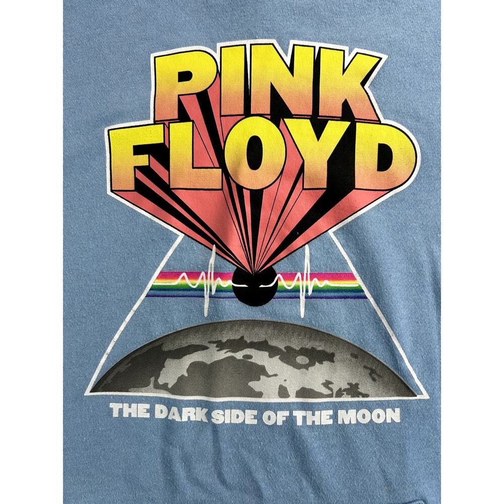 Pink Floyd Dark Side Of The Moon Hoodie WM'S Medium Graphic Pullover Sweatshirt - Picture 3 of 10